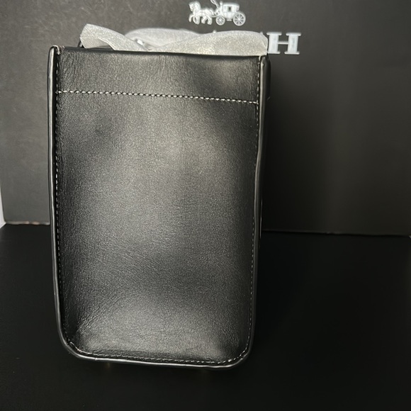 NWT Coach Belvedere Cashin Carry 22 Fire Island Graphic Leather Purse Handbag - Picture 13 of 15